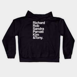 survivor names Kids Hoodie